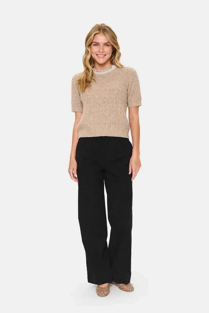 Makenna Pullover, Tiger's Eye Melange image 2