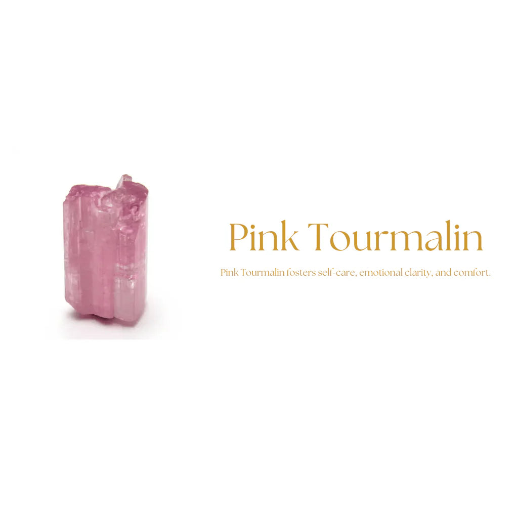 Sol Earring, Pink Tourmaline image 1