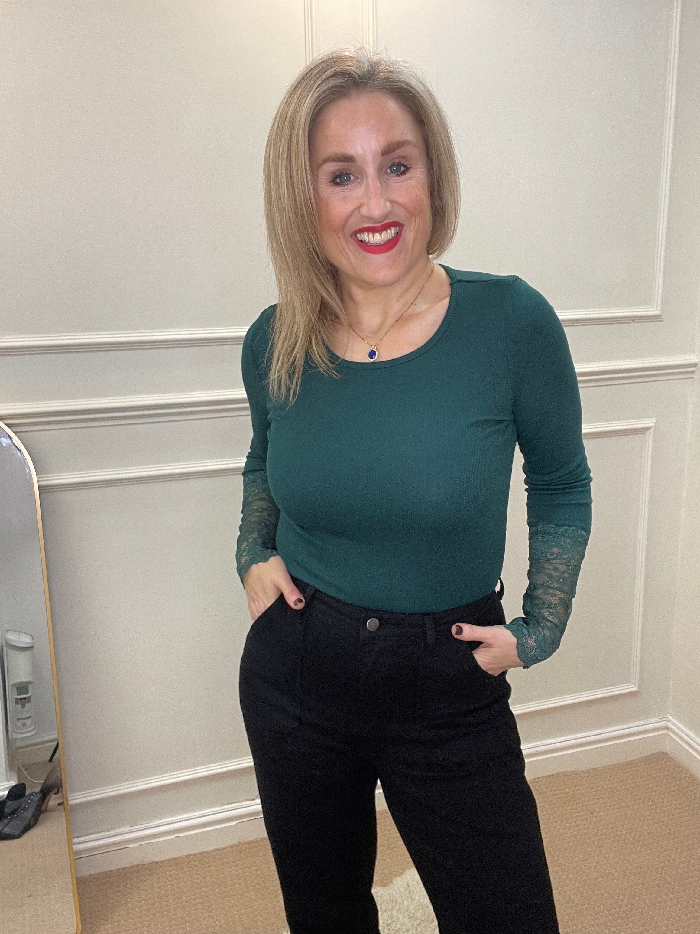 Alder Jean - Wide Leg, Black image 0