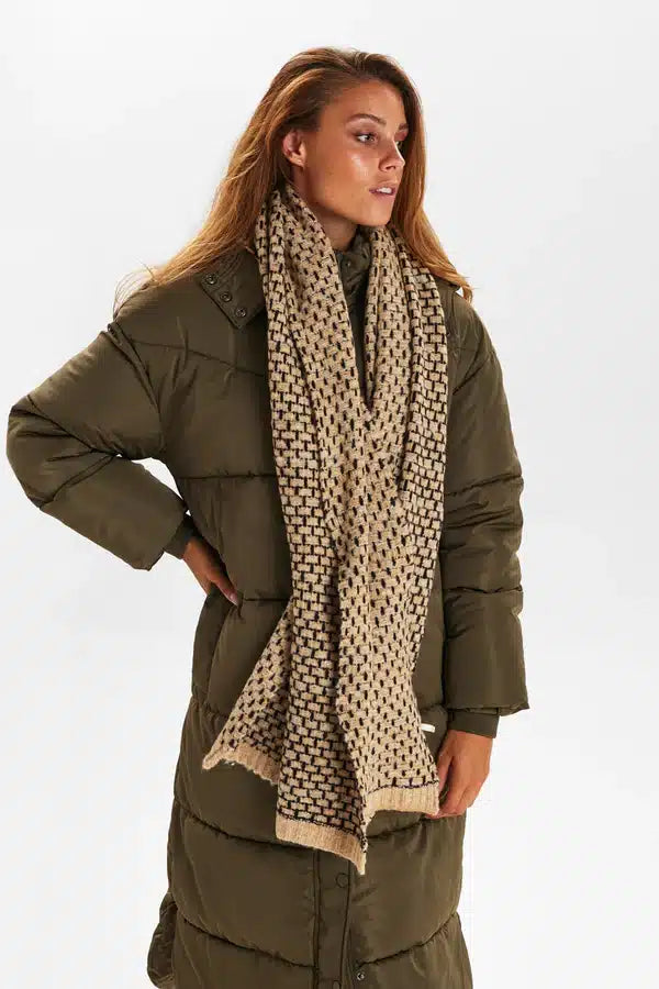 Medelina Scarf, Cobblestone image 2