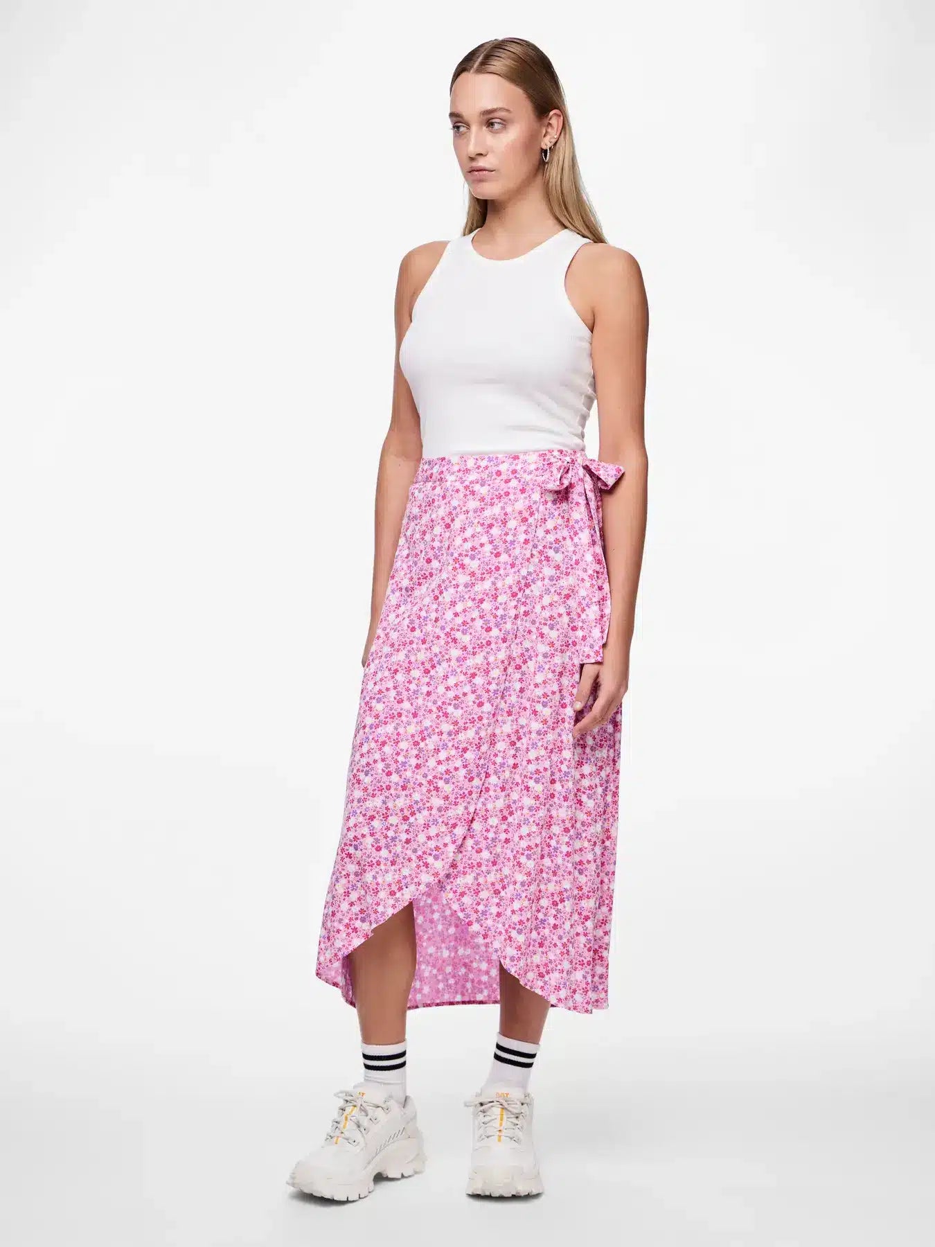 Tala Skirt, Hot Pink Multi Flower image 0