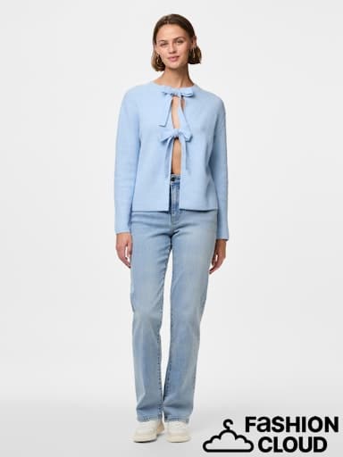 Tilly Tie Knit, Cashmere Blue image 2
