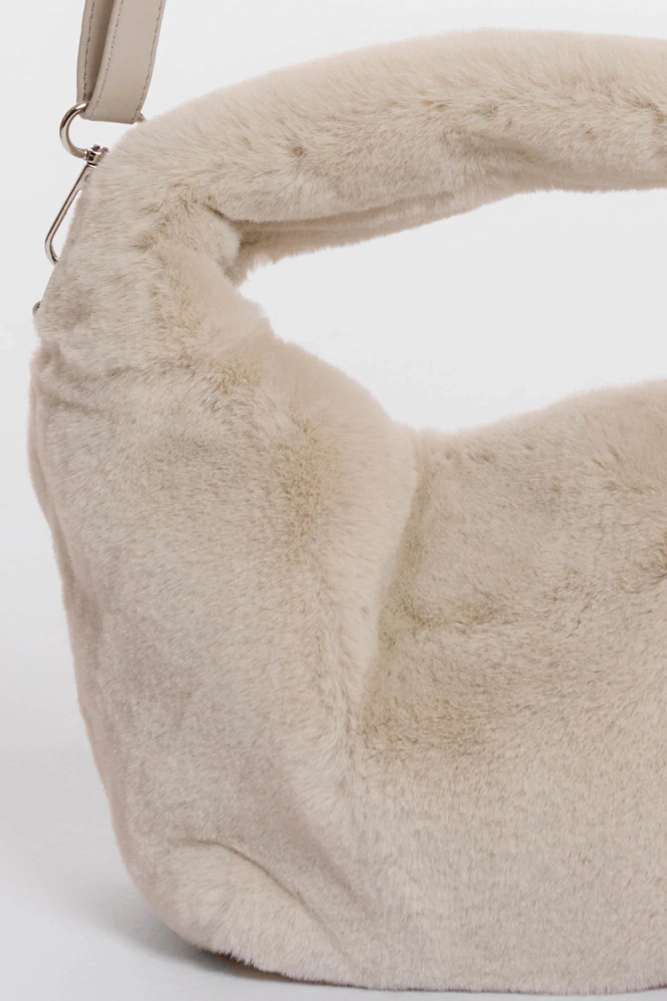 Cheryl Faux Fur Crossbody Bag, Birch image 2