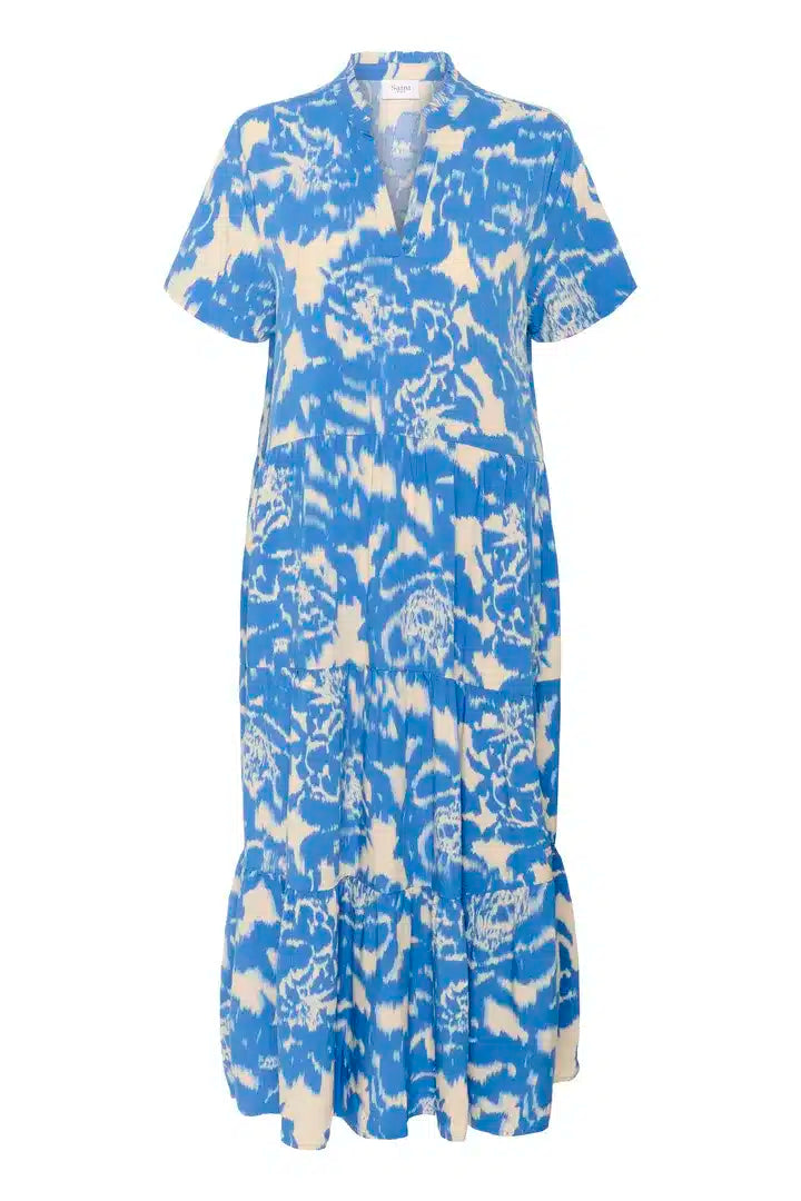 Eda Maxi Dress, Campanula Water Blooms image 4