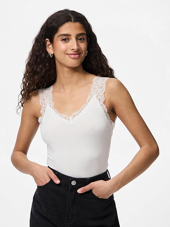 Barbera Lacy Top, Bright White image 0