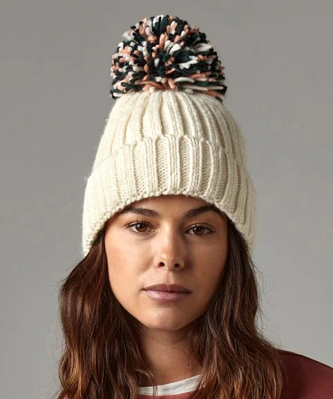 Hygge Pompom Hat, Off-White image 1