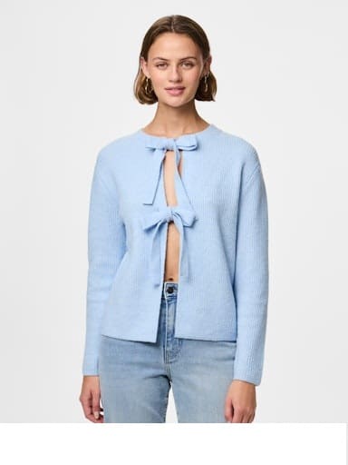 Tilly Tie Knit, Cashmere Blue image 0