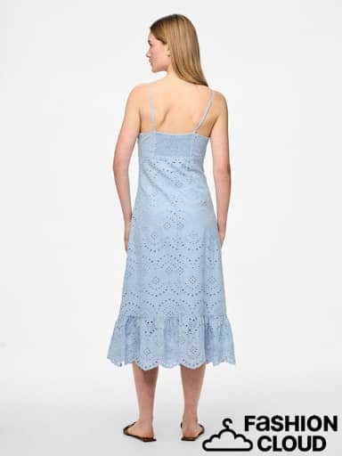 Vilde Strap Dress, Cashmere Blue image 2