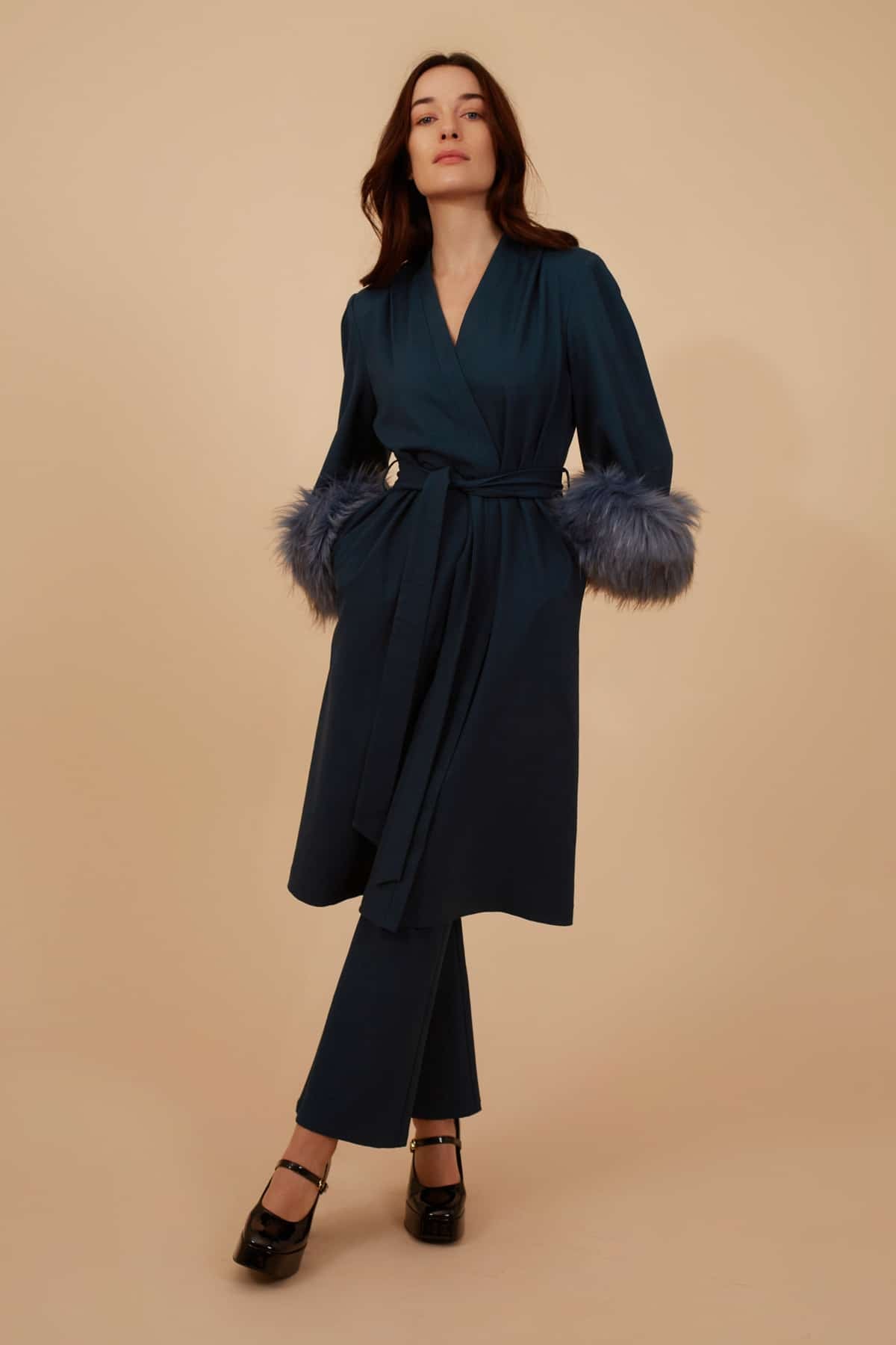 Mia Coat, Blue image 1