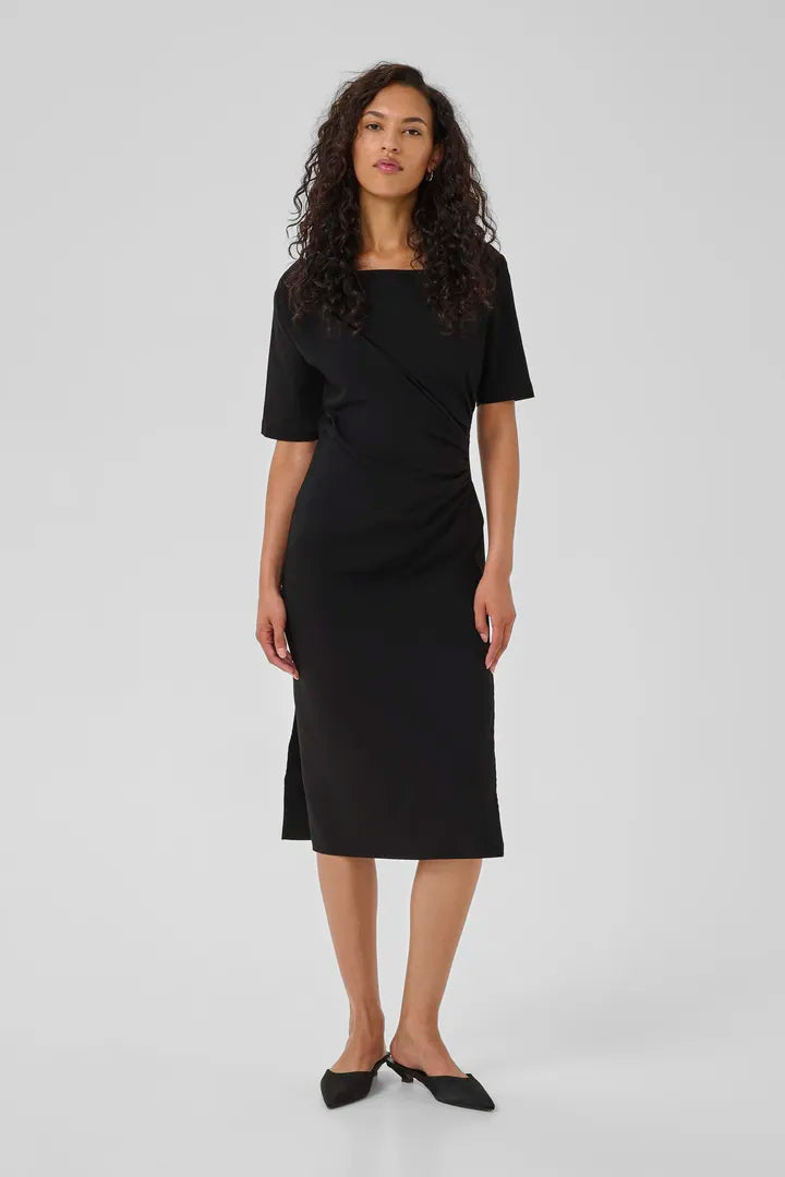 Sora Long Dress, Black image 2
