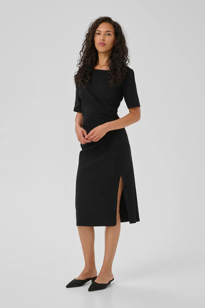 Sora Long Dress, Black image 1