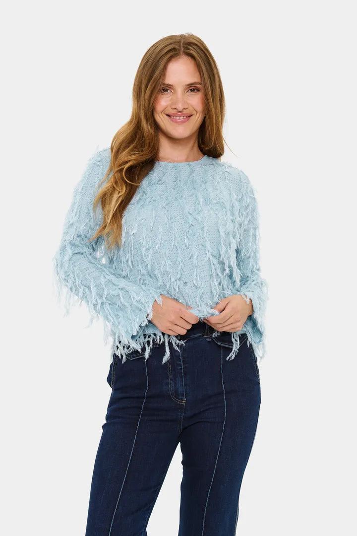 Ninette Blouse, Sterling Blue image 0