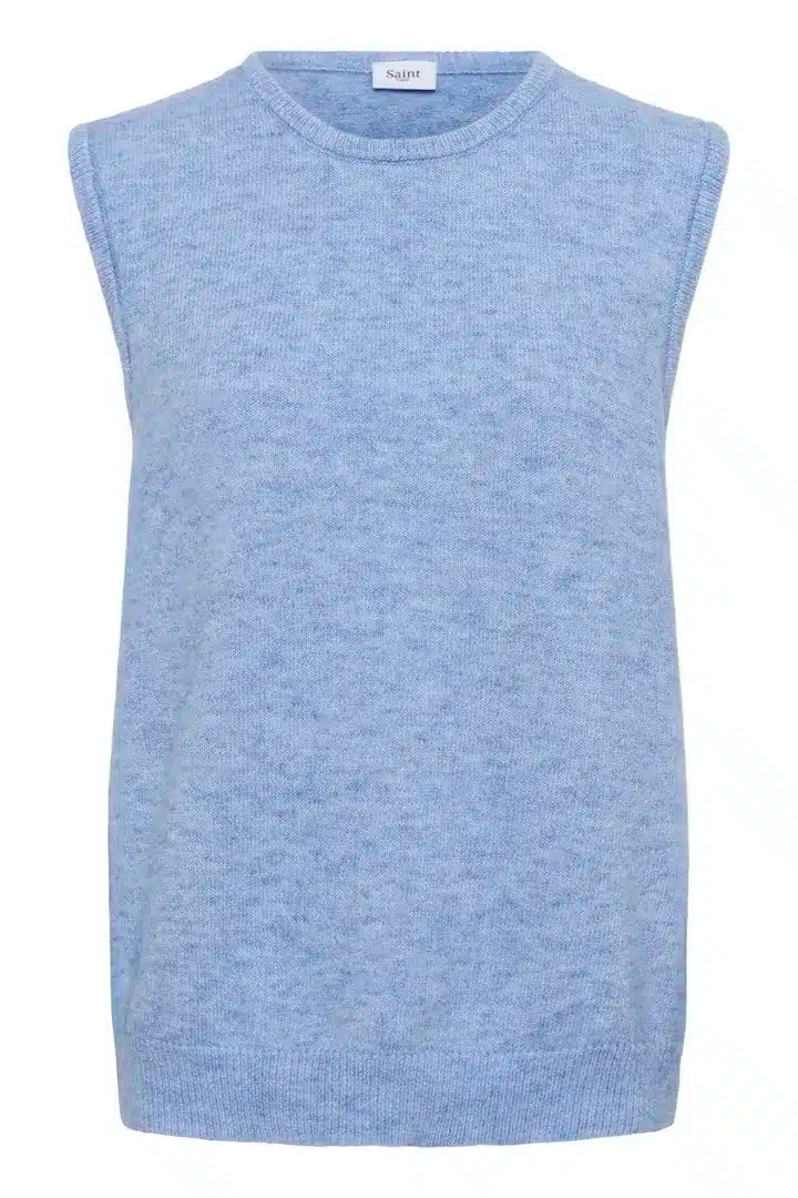 Zanett  Short Vest, Hydrangea Melange image 4