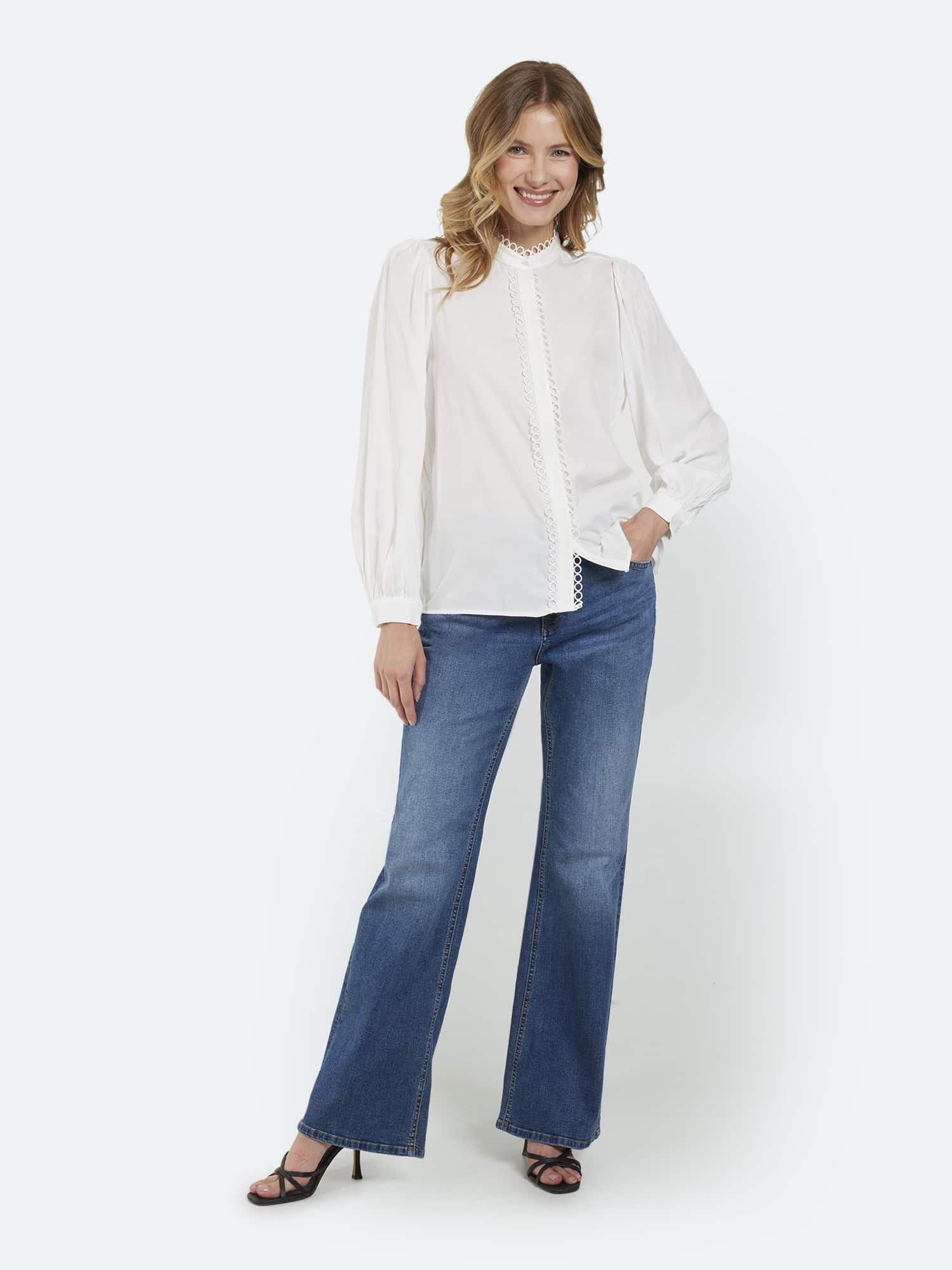 Agnes Shirt, Off White image 3