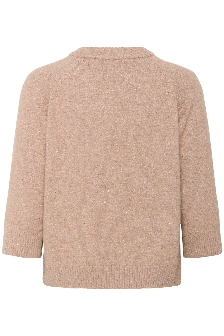 Nova Pullover, Sepia Rose Melange image 2