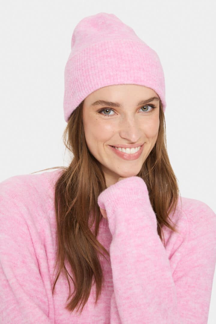Garbie Beanie, Chateau Rose image 0