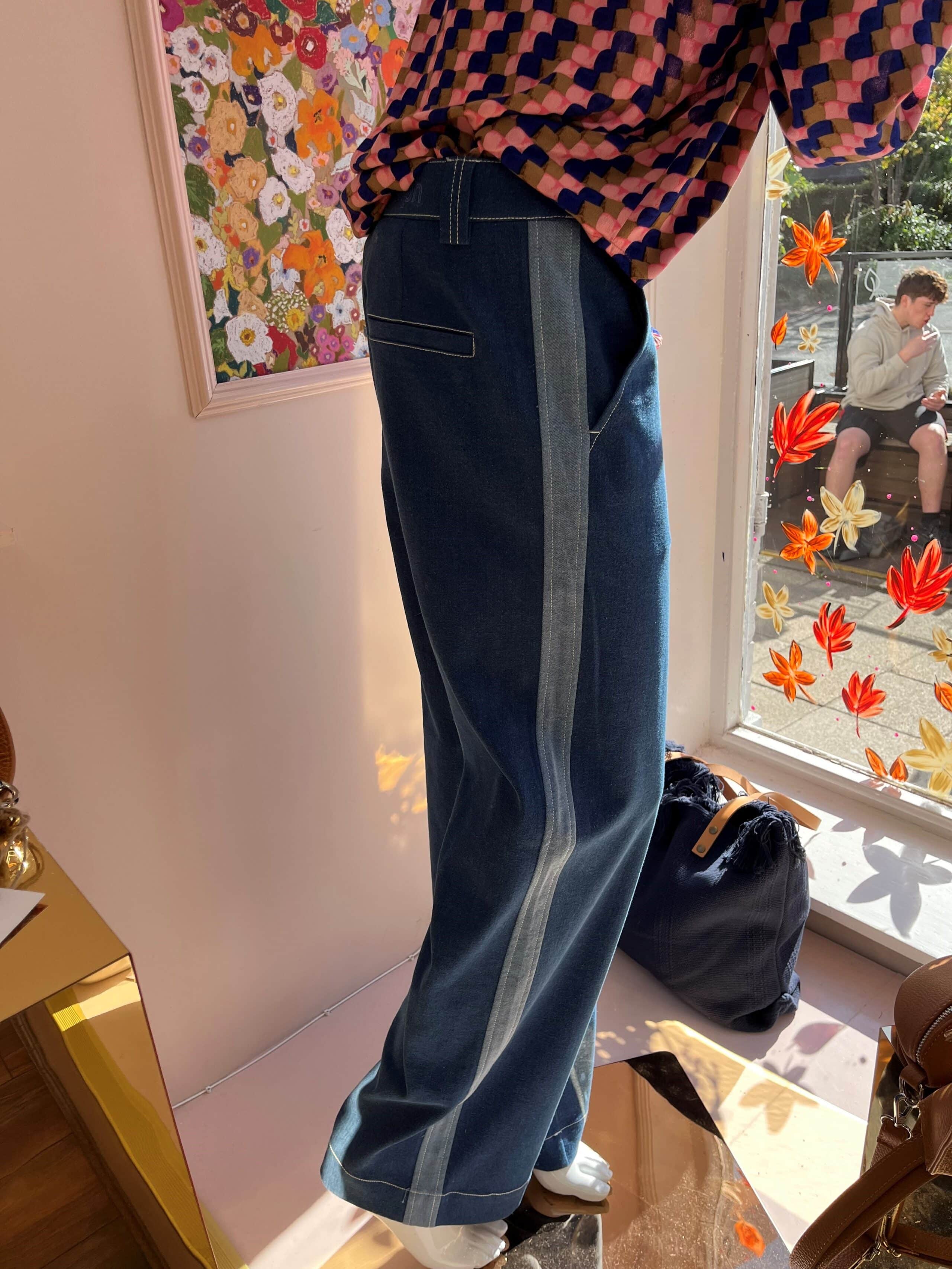 Isadora Jeans, Dark Blue Denim image 3