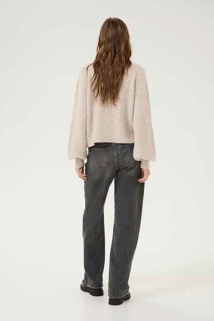 Ellie Cardigan, Feather Grey Melange image 3