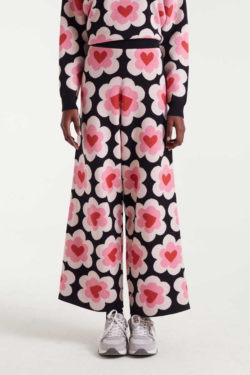 Sofia Jacquard Fabric Trouser, Sweetheart design image 2