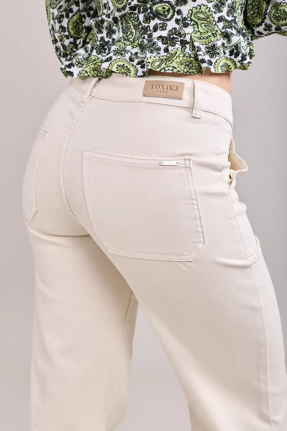 Rowan Jean - Wide Leg, Biscuit image 4