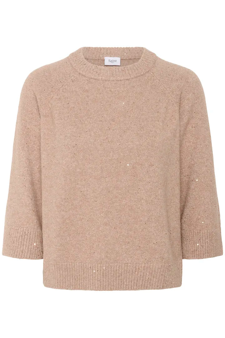 Nova Pullover, Sepia Rose Melange image 1