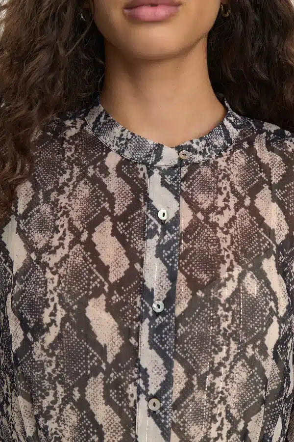Kyndall Dress, Gray Morn image 1
