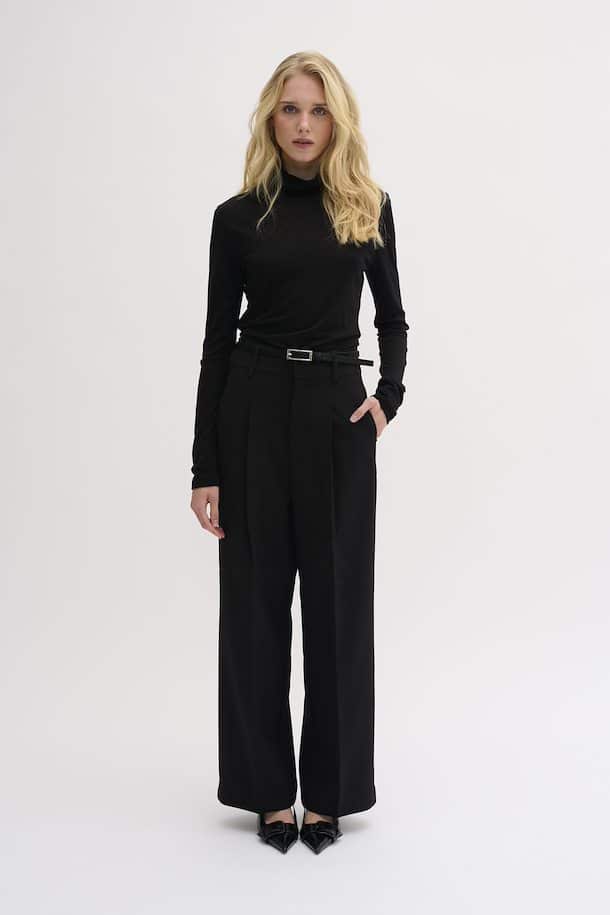 Rollneck Top, Black image 4