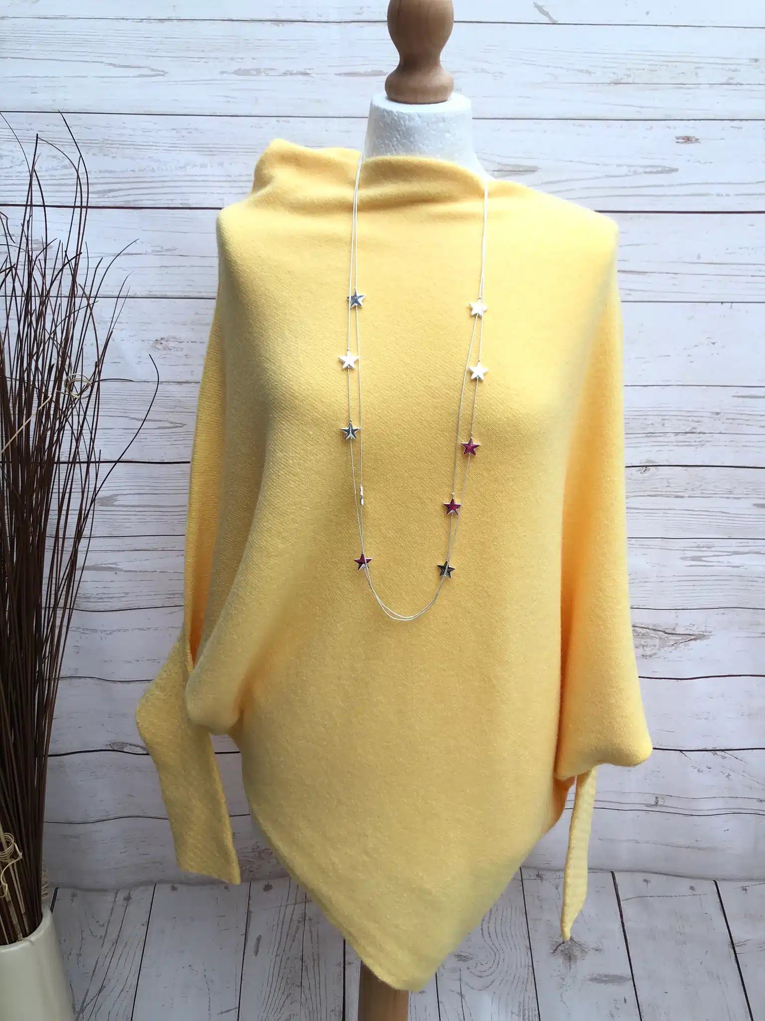 Asymmetric Knit, Lemon image 4