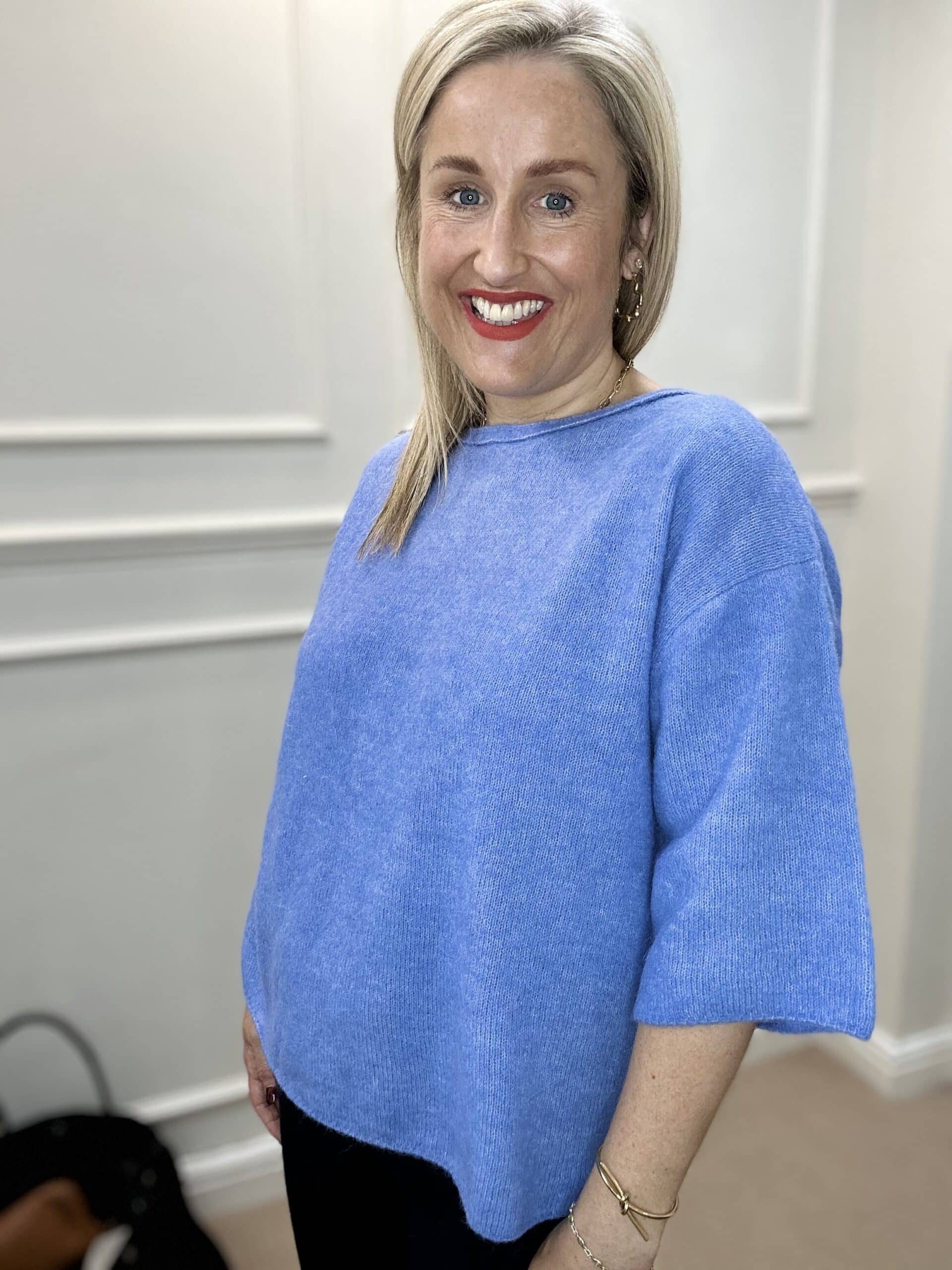 Riette Pleat Pullover, Provence image 0