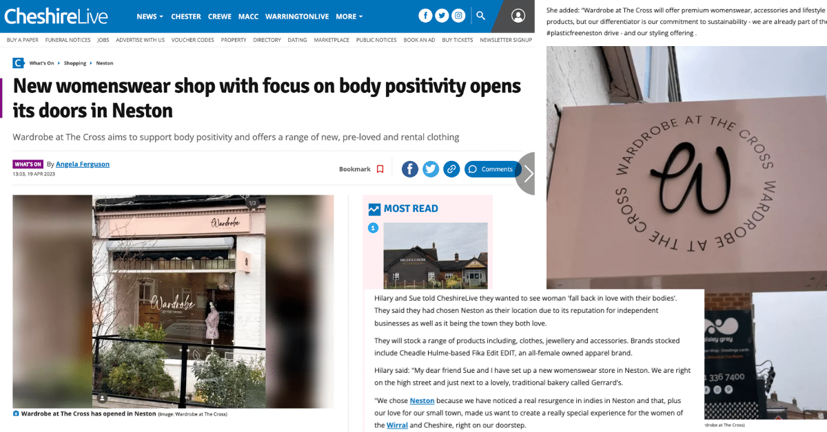 We’re Featured In Cheshire Live!