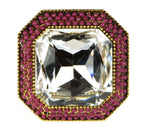 Statement Crystal Ring image 2