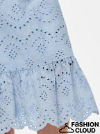 Vilde Strap Dress, Cashmere Blue image 3