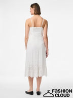 Vilde Strap Dress, Bright White image 5