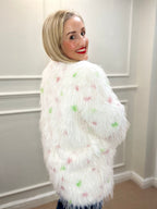 Anya Faux Fur Coat, Multi image 2