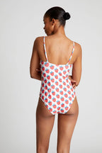 Ariadna Swimsuit, Strawberry print image 1