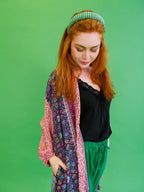 Lace Cami Vest, Black image 3