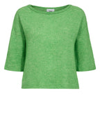 Riette Pleat Pullover, Poison Green image 3