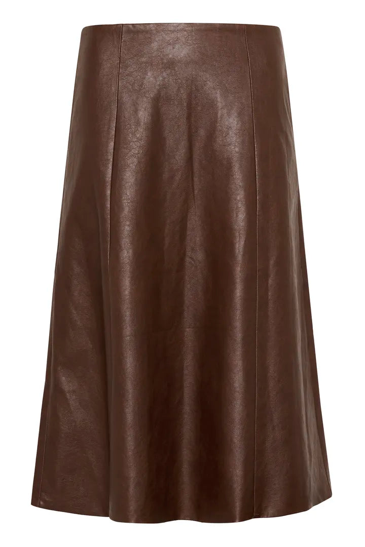 Paloma Skirt, Brown Washed image 5