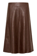Paloma Skirt, Brown Washed image 5