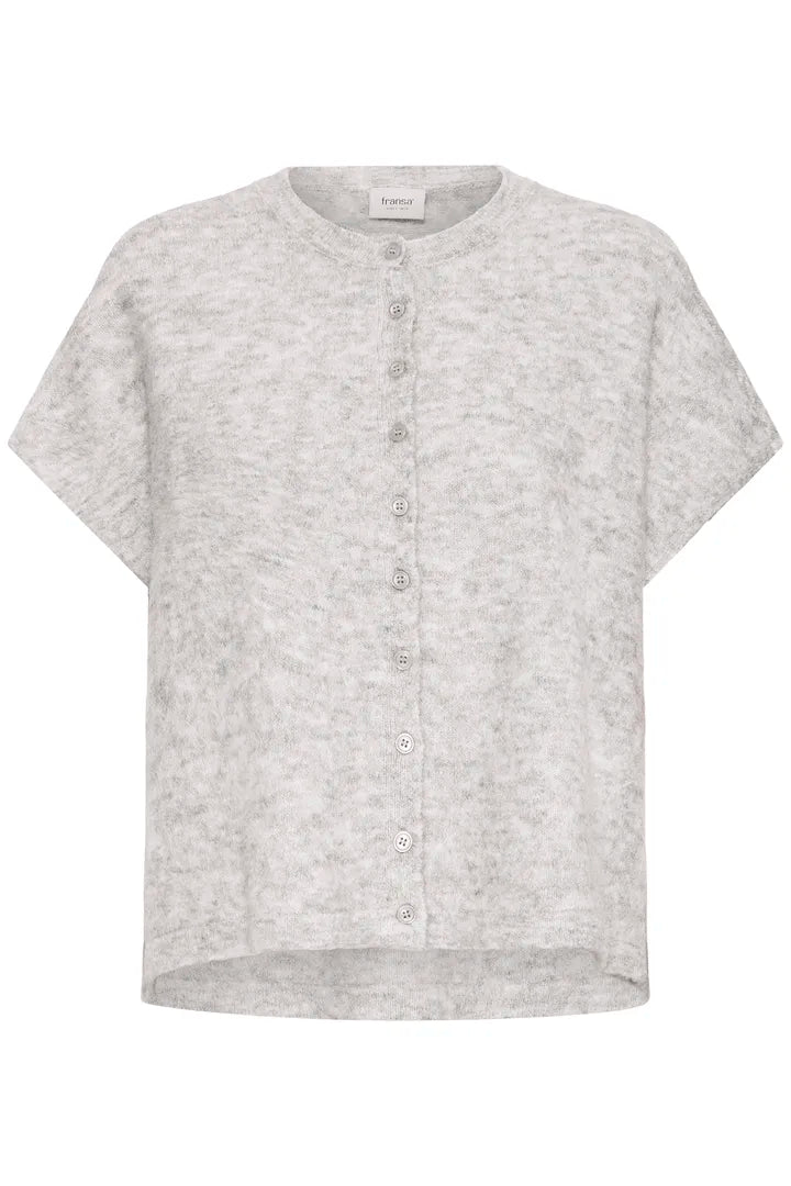 Sanny Cardigan,Light Grey Melange image 6