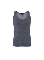 Faye Lurex Vest Top, Steel Grey colour image 2
