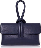 Leather Loop Bag, Navy image 0