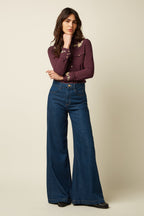 Western Blouse, Porto Red