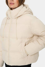 Fey Short Puffer Jacket, Birch image 6