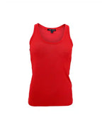 Faye Lurex Vest Top, Red image 1