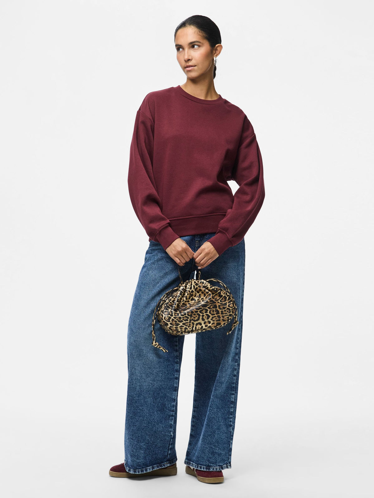 Chilli Sweatshirt, Tawny Port