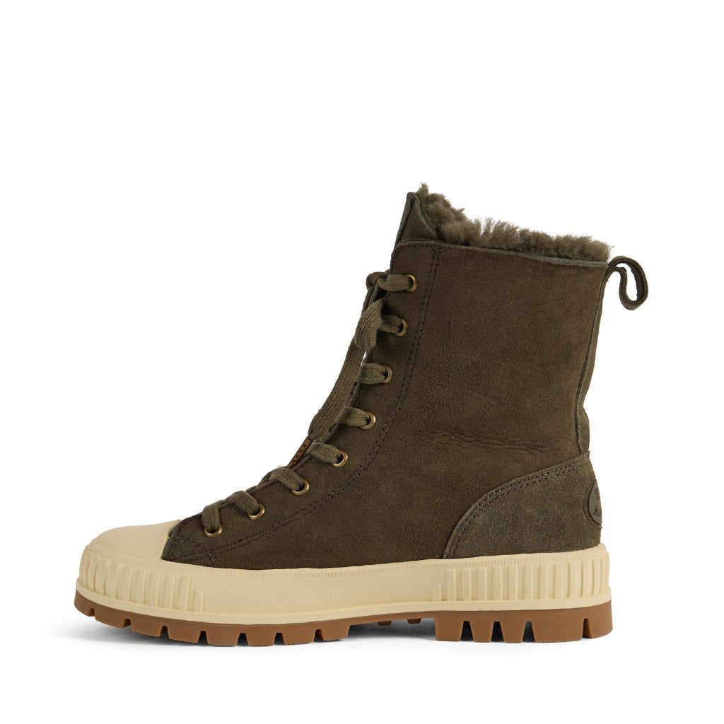 Nomad Wanderer Boot, Dark Olive — Emu Australia