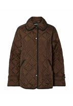 Emily Quilted Jacket, Hot Fudge