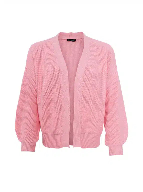 Fry Knit Cardigan, Rose image 4