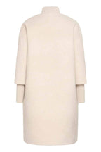 Edella Wool Mix Coat, Limestone Melange image 3